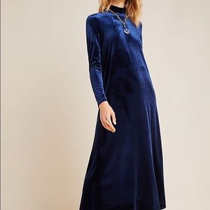 Anthropologie Velvet Maxi